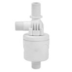 Su Seviyesi Kontrol Şamandıra Valfi | Otomatik Su Seviyesi Kontrol Vanası 1.27 cm - Sessiz Dayanıklı Havuz Kontrolcüsü Akvaryum Ticari Bahçecilik Tavuk Çiftliği Sulama Bahçe Tarım