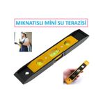 Su Terazisi Mini Eğim Ölçen Terazi Mıknatıslı Çok Amaçlı 22cm Yüzey Ölçümü