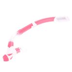 Sualtı Balina şnorkel tüpü Kuru üst dalış Dişli Dişli Tpr + Silikon + PU + PC Dalgıçlar Ve Yüzücüler Için (PINK)