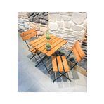 SUAR Bistro Masa Sandalye Seti Balkon Mutfak Bahçe
