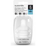 Suavinex Silikon 2'li Biberon Emziği Ekstra Yavaş Akış