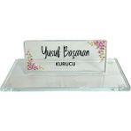 Suba Kristal Kişiye Özel Kristal Masa Isimliği Uv Baskılı Ads-03