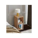 subahome 30 Cm Mdf Modern Ahşap Komodin Çok Amaçlı Yan Sehpa, Duvar Ünitesi Çocuk Komodin Raflık