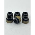 Subap Lastiği Sızdırmazlık Keçesi 16 Adet Fkm ON_S88 Siyah 6,50 x 11,50/14 x 10 - 19025720