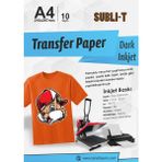 Subli-T A4 Koyu Zemin Pamuklu Tişört Transfer Kağıdı