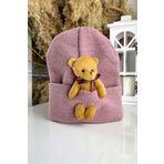 Şubu Tasarım SBT881 Gül Kurusu Figürlü Bere