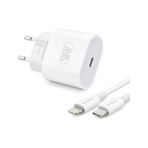 Subzero Apple Uyumlu iPhone 12 12 mini 12 pro 12 pro max Yeni Nesil 20W USB-C Güç Adaptörü Hızlı Şarj Aleti ve 1M Kablosu