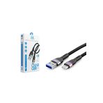 Subzero Cl81 6A Usb To Type -C Rgb Işikli İp Örgülü Şarj Kablosu CL81CL81