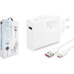 Subzero Hiking A28 Uyumlu SG38 120W Type-C Kablolu Turbo Ev Tipi Şarj Aleti - Beyaz