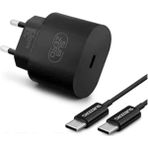 Subzero SG47 25 Watt Pd Type-C To Type-C Siyah Şarj Aleti - 27W QB Black