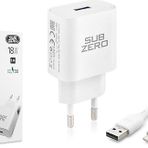 Subzero Sg71 18W 3.4A Qualcomm Hızlı İphone Ev Şarj Aleti Innovar SG71 18W 3.4A