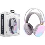 Subzero SW71 Dısco Pulse Bluetooth 5.3 Rainbow Gaming Kulaklık - Gri