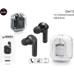 Subzero SW77 Aırpods Bluetooth Kulaklık - Siyah - Beyaz