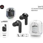 Subzero SW77 Kablosuz Dijital Ekranlı Bluetooth Kulaklık - Beyaz