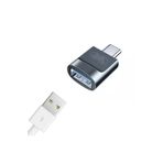 Subzero Type-C Dönüştürcü, Type-C USB Otg Çevirici USB 3.0 Hızlı Transfer | Metal