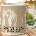 Suç ve Ceza Dostoyevski Baskılı Kupa
