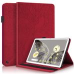 Succtopy Google Pixel Tablet 11 İnç 2023 için Kılıf Folyo Kapaklı PU Deri Kılıf Kalem Tutuculu Google Pixel Tablet 11 inç Koruyucu Tablet Kılıfı Stand Fonksiyonlu Google Pixel Tablet 2023 - Kırmızı