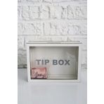 succy Ahşap Özel Yapım Beyaz Tıp Box- Kumbara