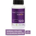 Suda Collagen Beauty Multiform Hidrolize Kolajen Peptitleri, Hyaluronik Asit, Vitamin C, Biotin, Probiyotik Mikroorganizma İçeren 90 Tablet Takviye Edici Gıda