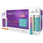 Suda Collagen Double Beauty Sambucus Vişne Aromalı Kolajen 30 Shot + Suda Beauty All Day Care 50 ml Yüz Kremi