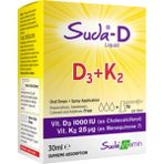 Suda Vitamin Suda-D D3 + K2 Sprey - Damla 30 ml - Dezenfektan Hediyeli (%72 Alkol)