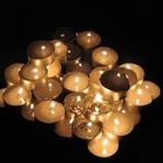 Suda Yüzebilen Minik Romantik Romantizm İçeren Yürüyüş Yolu Yapmak İçin 100 Adet Tea Light Küçük Mum Mumluk