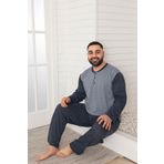 Sude HOMEWEAR Erkek Büyük Beden Pijama Takımı