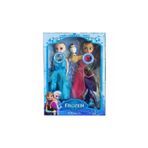 Suden Karlar Ülkesi Frozen Şarkı Söyleyen Elsa ve Anna 2li Bebek 28CM
