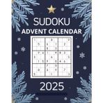 Sudoku Advent Calendar: Christmas Puzzle Book with 200 Sudoku Challenges – Large Size with Answers – Fun Holiday Activity for Adults