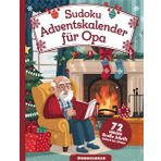 Sudoku Adventskalender für Opa - Extra Große Schrift - 24 Tage Rätselspaß - 72 Rätsel in 3 Schwierigkeitsgraden (leicht-mittel-schwer)