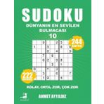 Sudoku - Dünyanın En Sevilen Bulmacası 10 Olimpos Yayınları