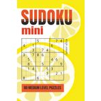 Sudoku Puzzle Book Medium Level Small Travel size: 80 Brain Games for Teens, Adults & Seniors with Solutions at the back | mini book (Summer edition 2025, Band 1)