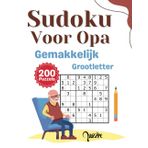Sudoku Voor Opa Gemakkelijk - Grootletter: Hersenspellen Boeken Volwassenen