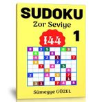 Sudoku Zor Seviye Bulmaca Kitabı-1 Enine Boyuna Eğitim