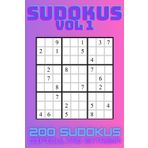 Sudokus VOL1 200 Sudokus de Dificultad Extrema: Incluye soluciones al final del documento, Horas de entretenimiento