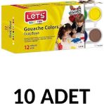 Südor 10 Adet 12 Renk x 25 ml Guaj Boya