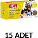 Südor 15 Adet 12 Renk x 25 ml Guaj Boya
