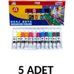 Südor 5 Adet My Dido Guaj Boya Tüp 9 ml x 12 Renk