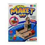 Südor Ahşap Maket Boyama Seti Kız Kulesi MD2-05