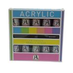 Sudor Akrılık Boya 40ml 10 Renk+fırca Set Ml122c