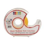 Südor Bant Makinesi Seti 12 X 33 Mt - Şeffaf - En71