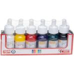 Südor Ebru Boyası Seti 6x30 ML Damlalıklı Şişe