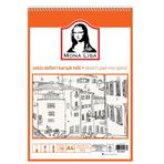 Südor Mona Lisa A4 50 yp Karışık Telli Eskiz Defteri