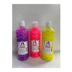 Südor Mona Lisa Slime (slaym) Sıvı Yapıştırıcı 3'lü Mor-pembe-sarı (3*500ml)