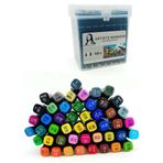 Südor Mona Lisa TouchBlack Çift Uçlu Artist Marker 48 Renk