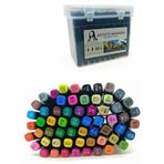 Südor Mona Lisa TouchBlack Çift Uçlu Artist Marker 60 Renk