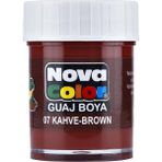 Südor Nova Color Guaj Boya Kahverengi Şişe - 4 Adet