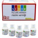 Südor Resim Verniği 25 ml 3 Adet