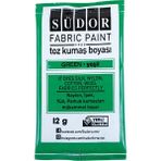 Südor Toz Kumaş Boyası 2 Adet 12GR Yeşil - Koyu Yeşil (3185)