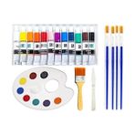Südor Yağlı Boya Seti 12 x 12 ml Tüp Yağlı Boya Fırça Seti + Zemin Fırçası + Palet